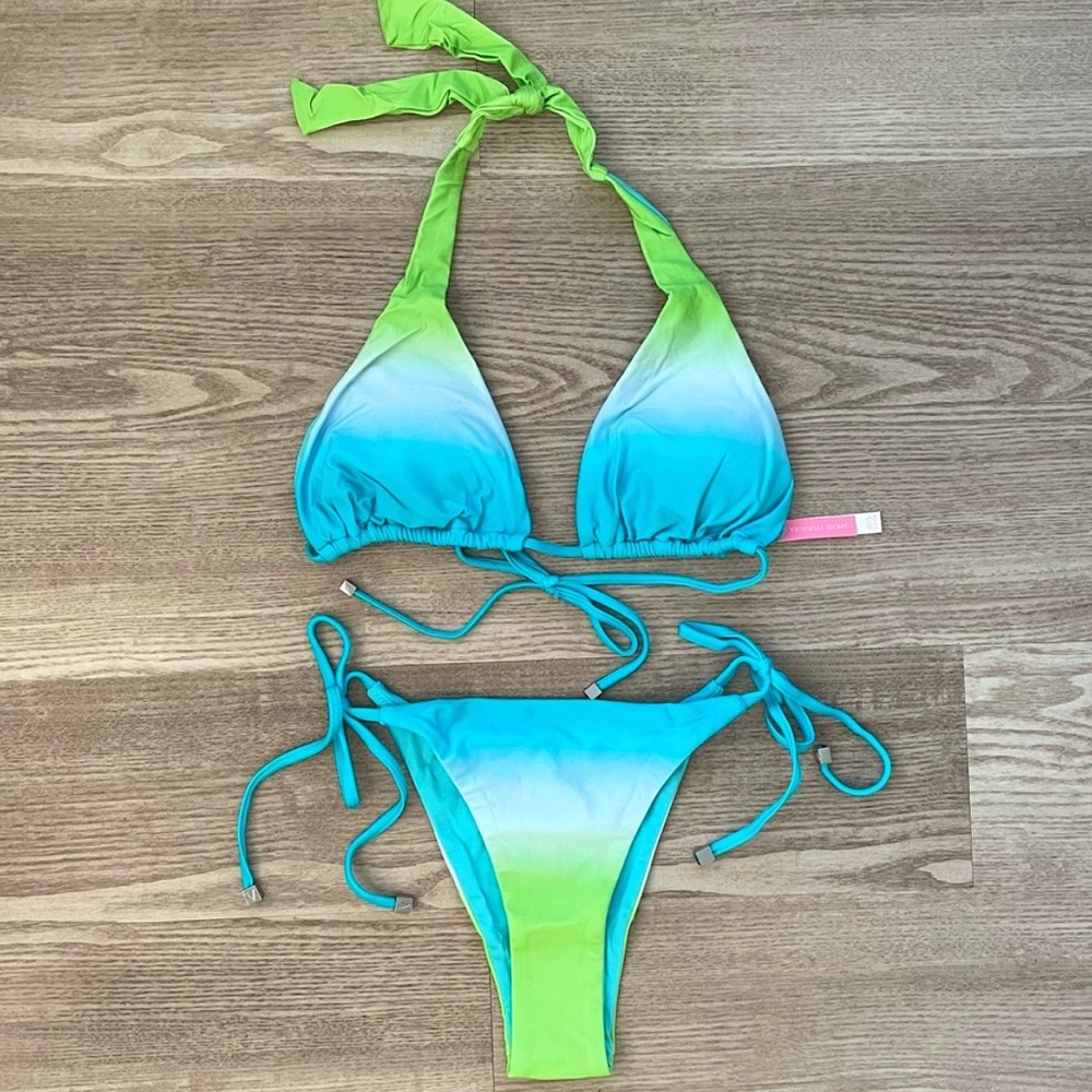 Victoria’s Secret 2 Piece Bikini Ombre Swimsuit S
